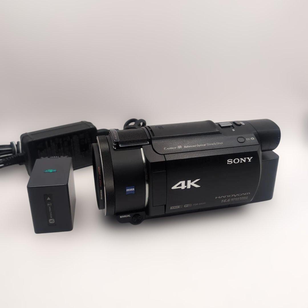 ソニー ハンディカム SONY HANDYCAM FDR-AX55 ブラック中古