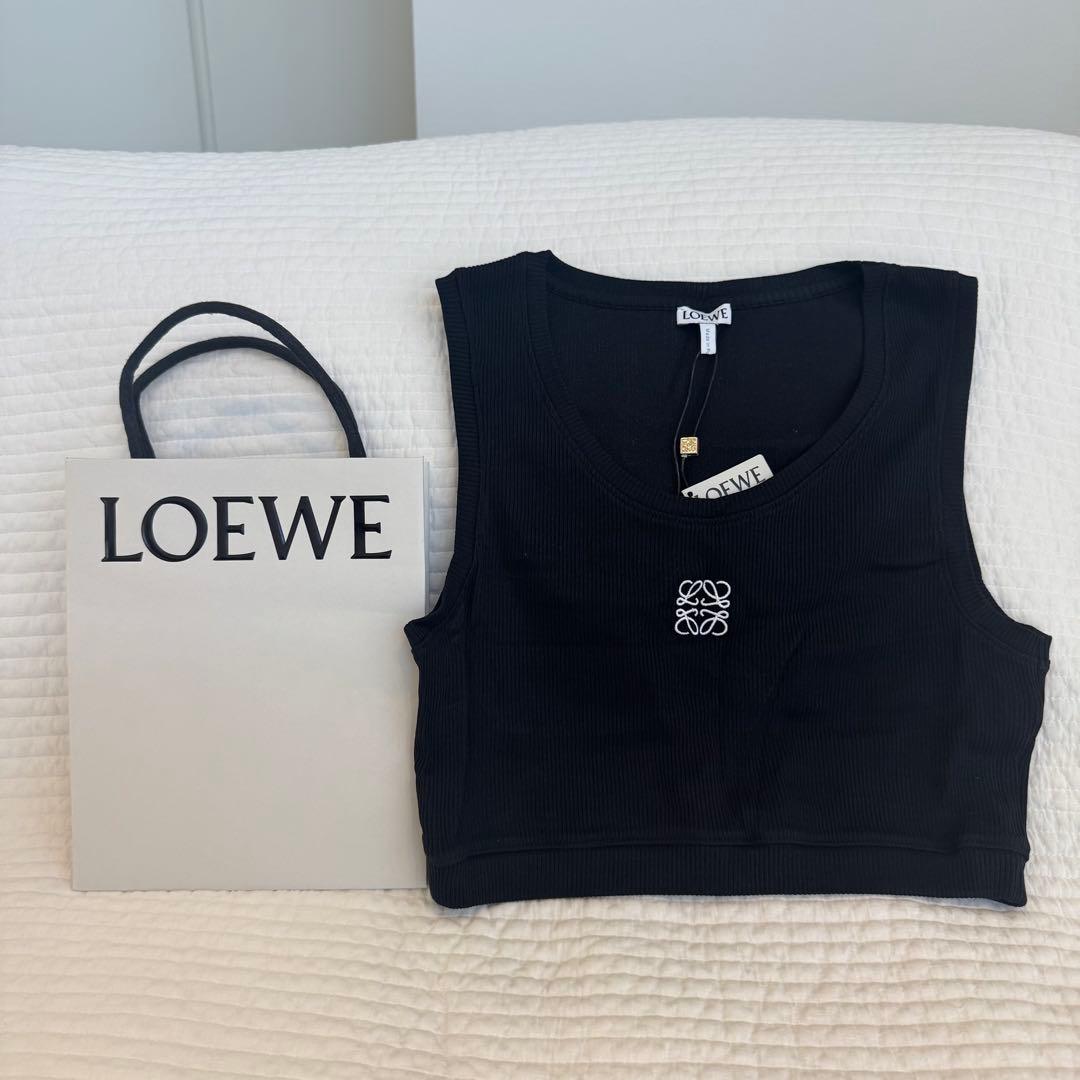 【新品未使用⭐︎正規店購入】LOEWE クロップドタンクトップ