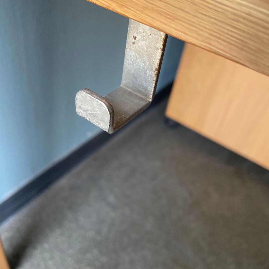 無印良品　デスク　タモ材　机のみ