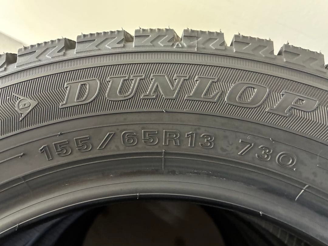 送料込み‼️ 155/65R13 国産 2025年製✨イボイボあり❗️ 冬タイヤ