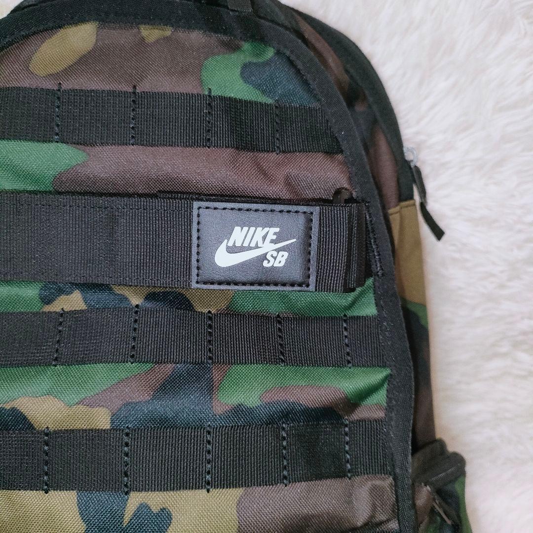 未使用品✨希少　NIKE SB ナイキ　スケボーリュック　迷彩　リュック　大容量