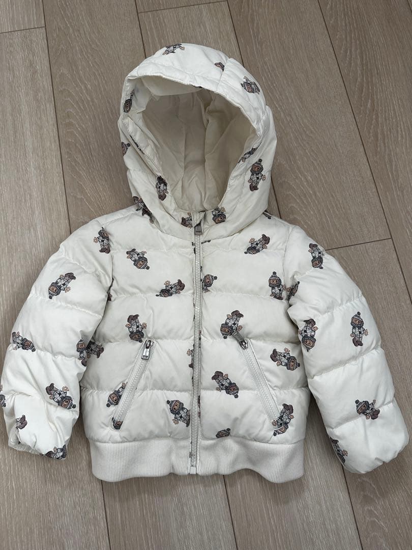 Ralph Lauren 24M(85〜90cm)ホワイト ダウンコート