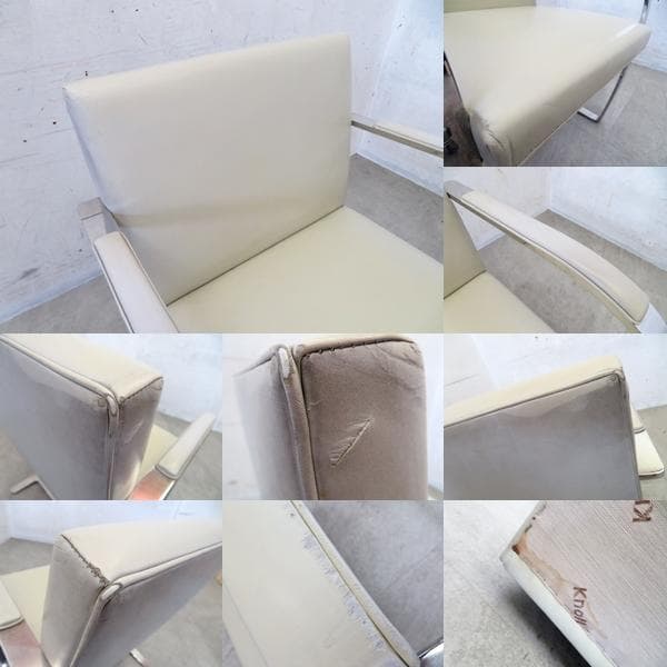 Knoll/ノール■総革■ブルーノチェア■アームチェア■ミース■41.9万