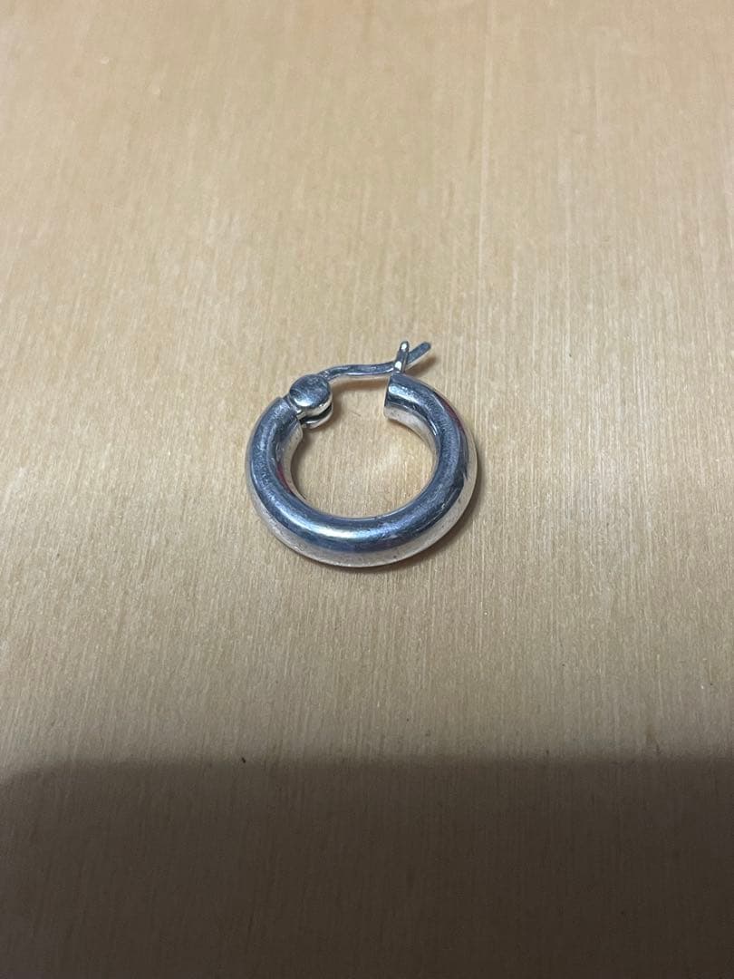 トムウッド　シルバー フープピアス　片耳のみ