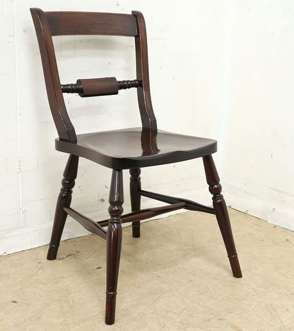 【九州民芸家具】B型 ワイコムチェア①・椅子・ミズメザクラ材無垢・和モダン