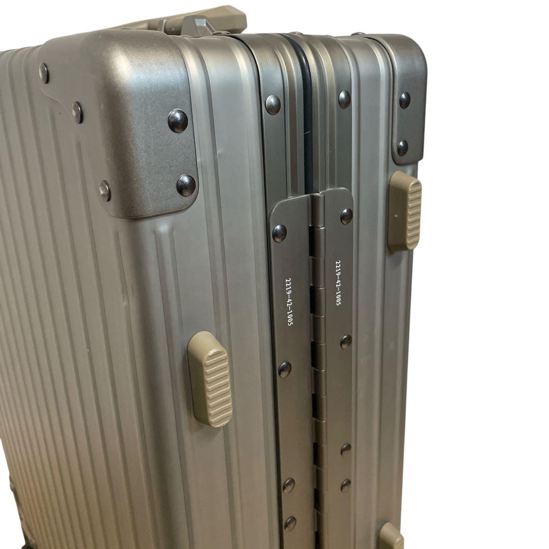 ネオキーパー アルミスーツケース 2～4泊向け 38L neo keeper