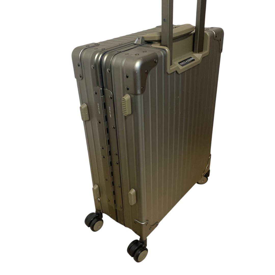 ネオキーパー アルミスーツケース 2～4泊向け 38L neo keeper