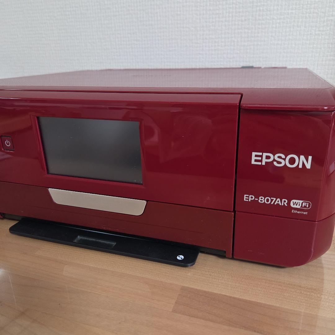 【ジャンク品】エプソン　EPSON EP-807AR　レッド