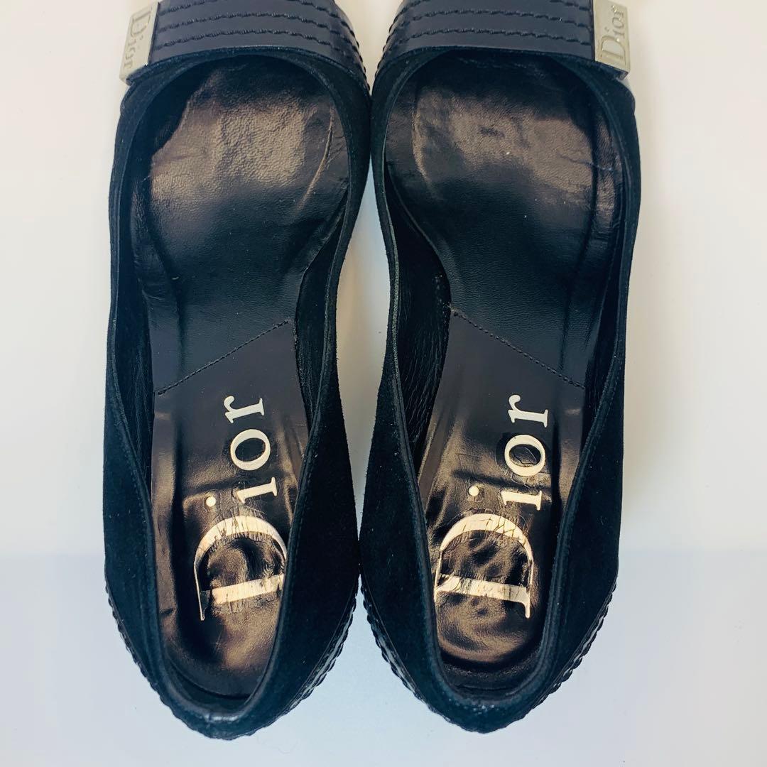 ⭐️美品、クリスチャンディオール ブラック　パンプス 36(23cm)