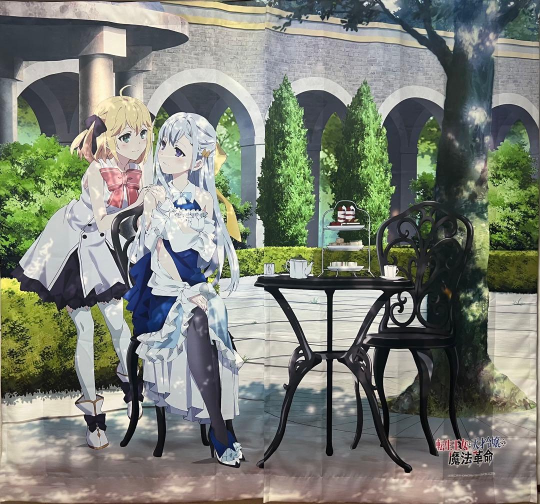 転生王女と天才令嬢の魔法革命　カーテン