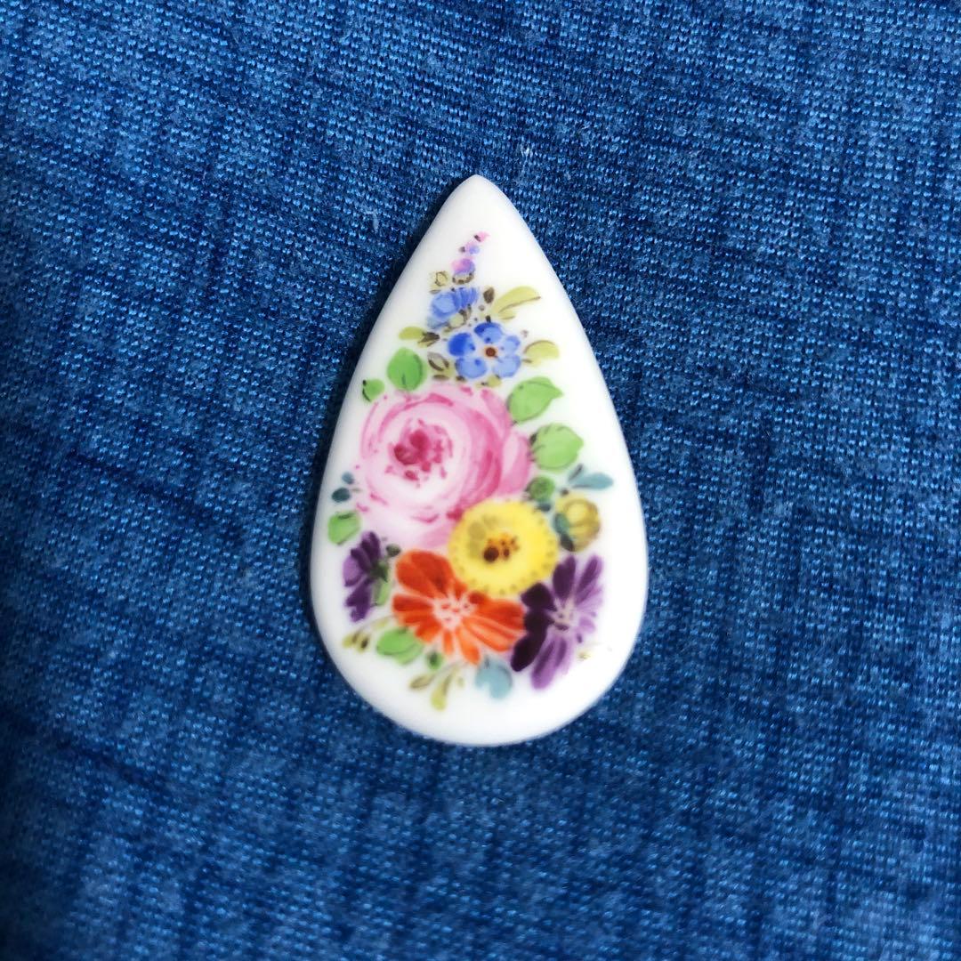 マイセン　ブローチ用　未使用③ Meissen