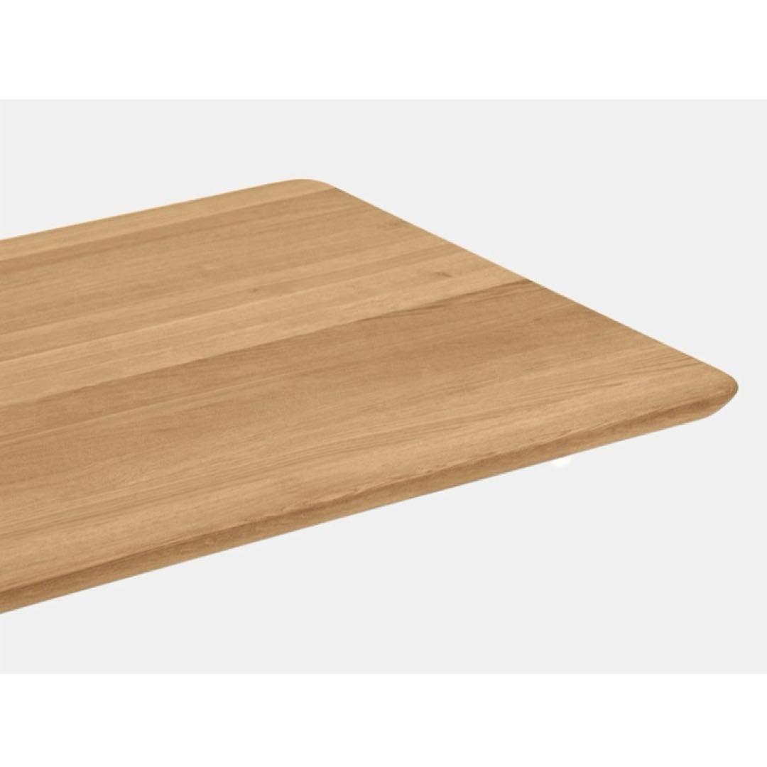 【新品】無垢材 天板 幅130×奥行65×厚み2.6cm ホワイトオーク