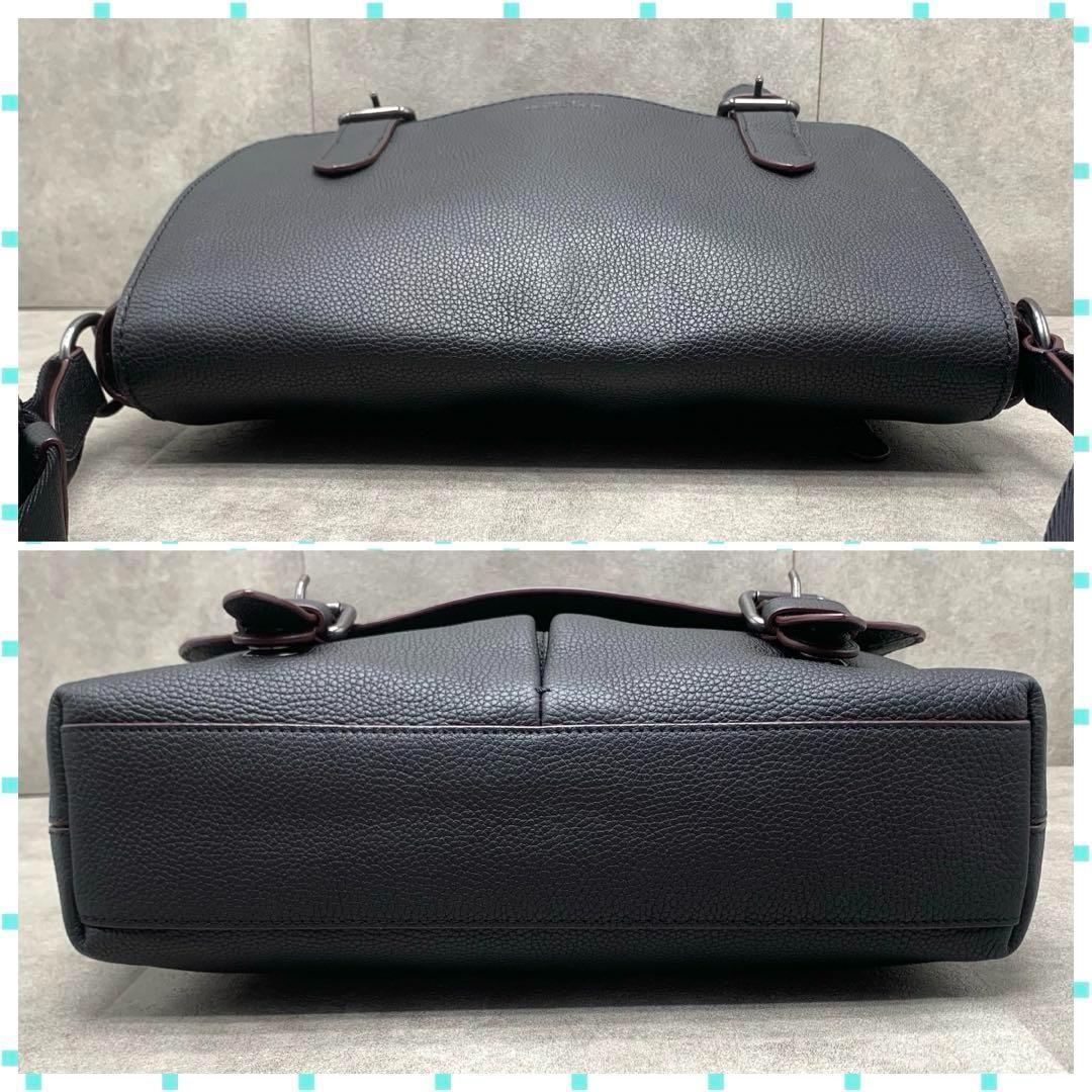 COACH メトロポリタン ソフト ショルダーバッグ メッセンジャーバッグ 黒