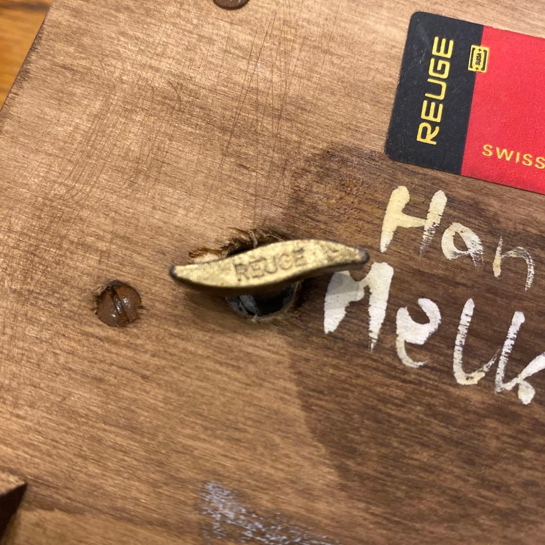 リュージュ　オーストリア製　オルゴール　アンティーク　幸せの鳥　ハンドメイド