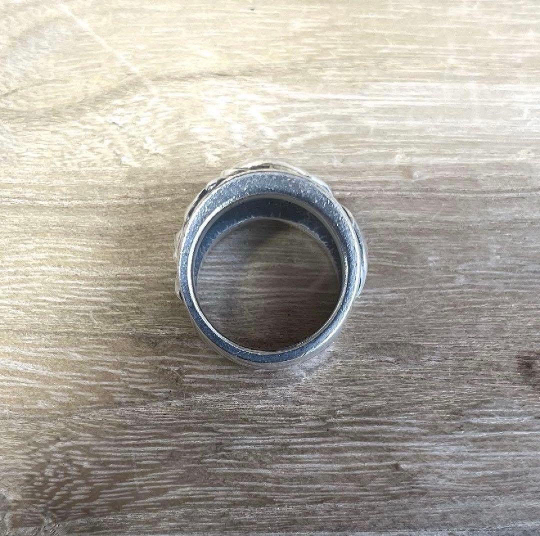 ラヴィッシュ ルーシー アイビー ワイド SILVER リング約18.5〜19号