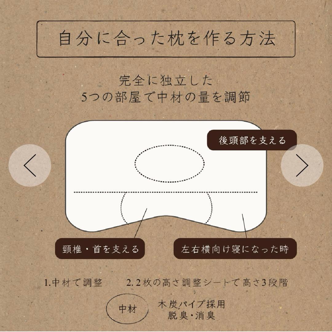 チーツリーオーガニック　寝ているあいだに頚椎を整える枕