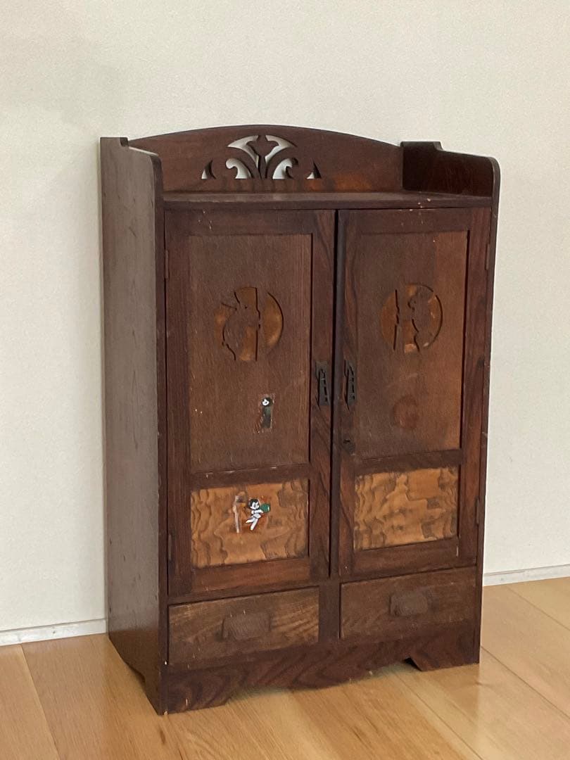アンティーク家具　うさぎの本箱　収納　昭和レトロ　古道具