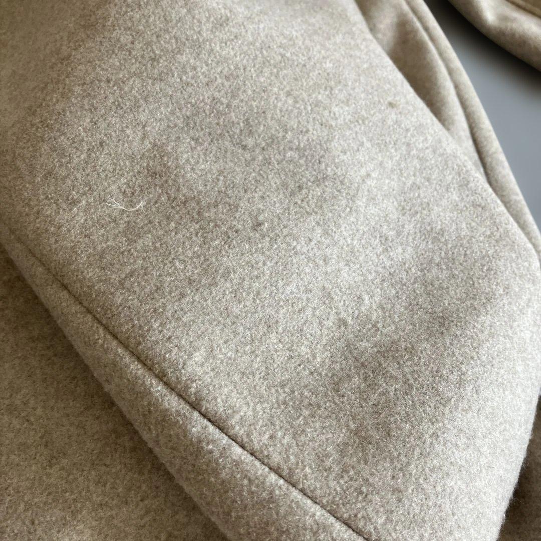 ZARA ソフトオーバーサイズコート　ベージュ　L