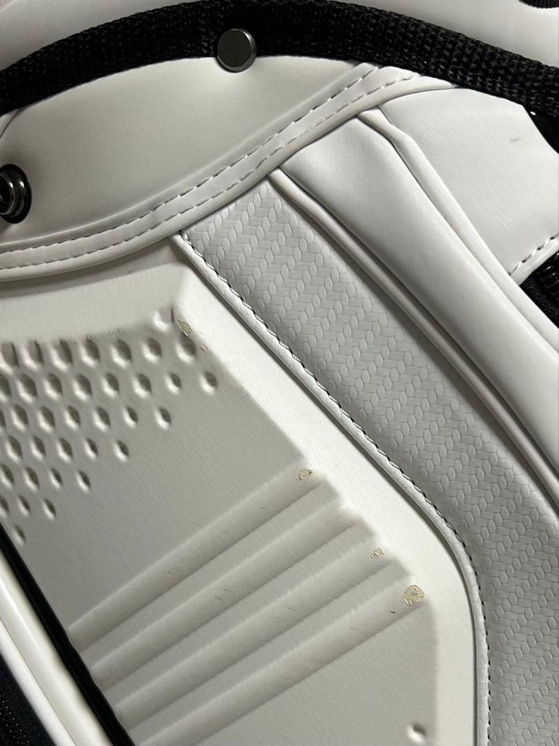 テーラーメイド　キャディバッグ　オーステック 9.5型　ホワイトブラック