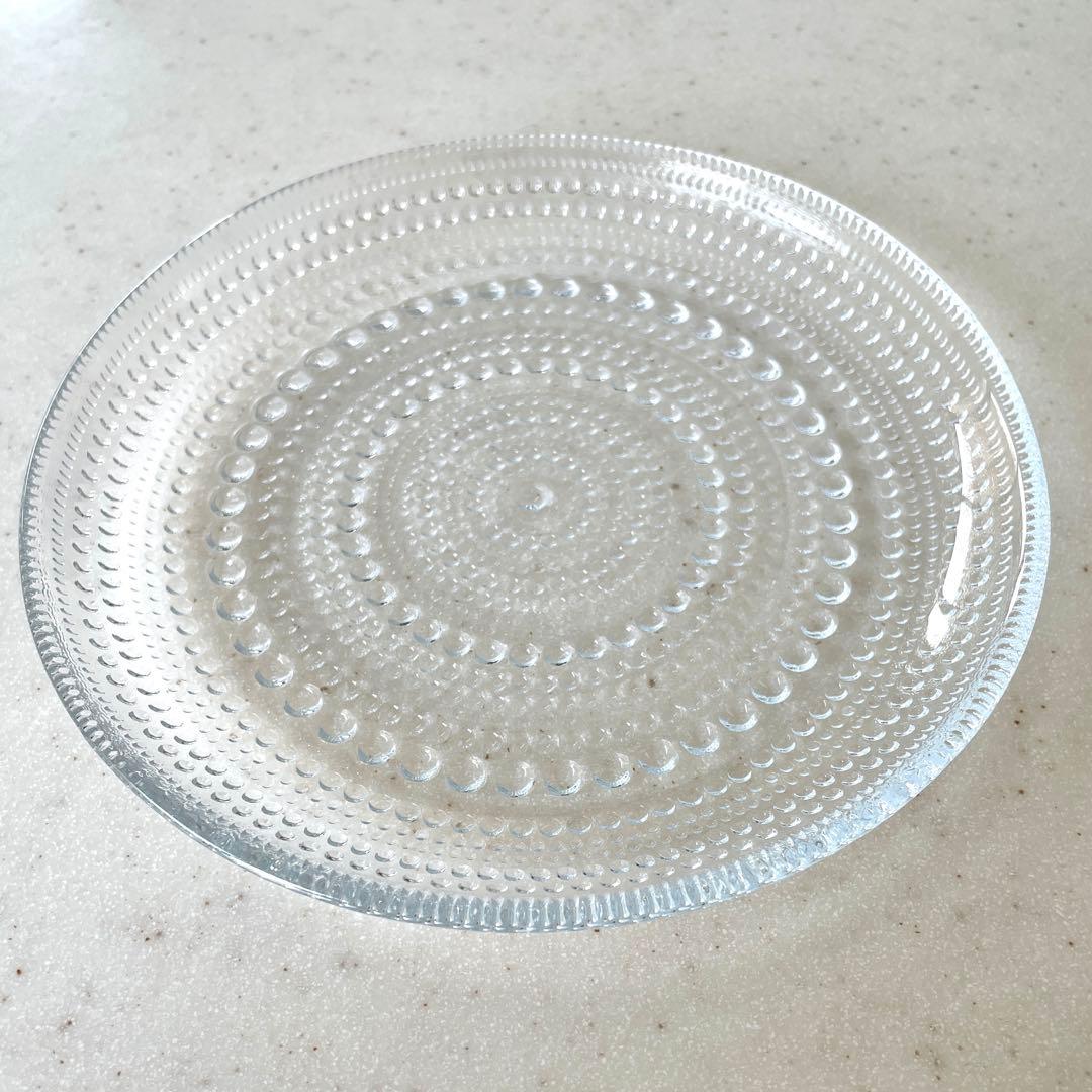 【8枚セット】 Ittala イッタラ カステヘルミ　プレート17cm クリア