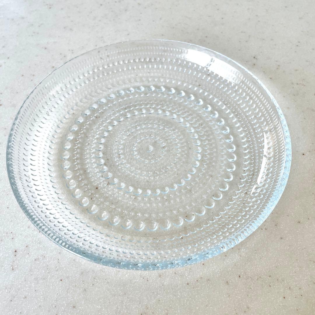 【8枚セット】 Ittala イッタラ カステヘルミ　プレート17cm クリア