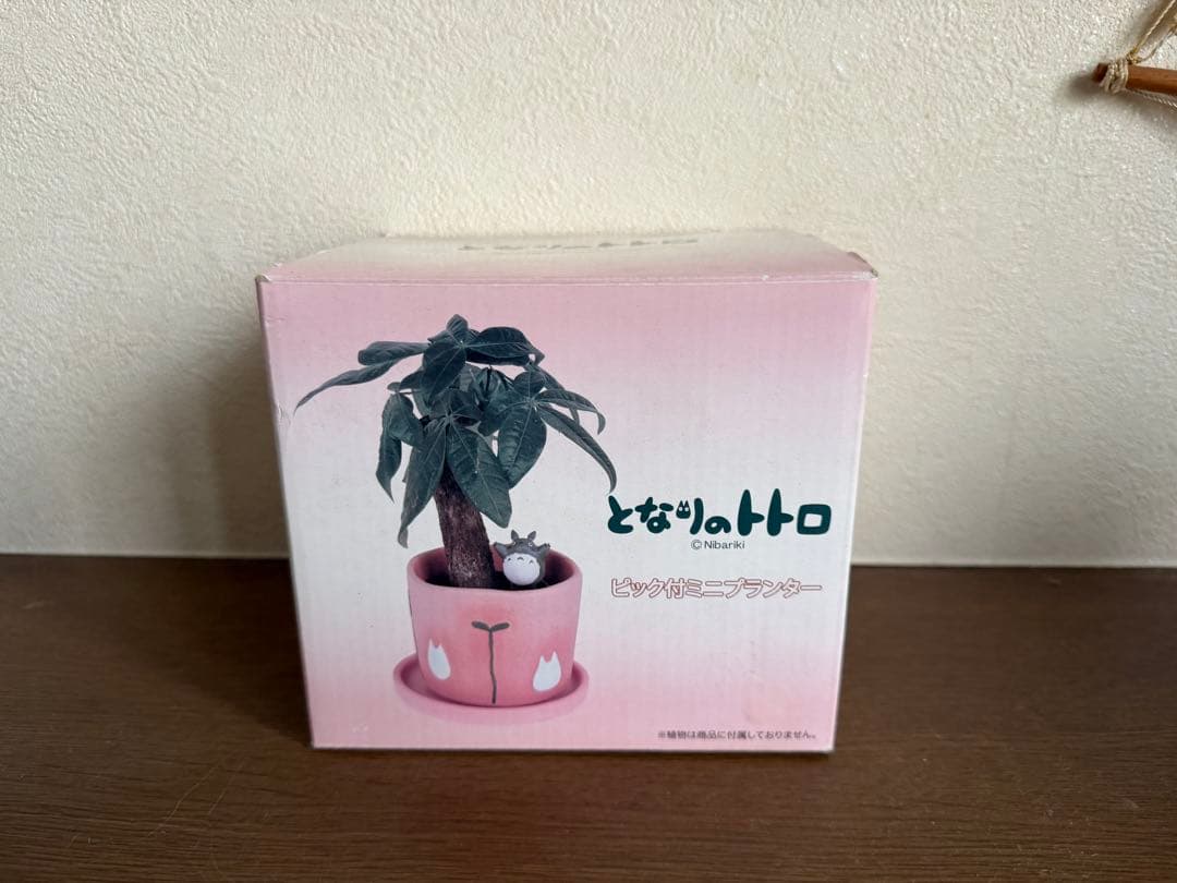 となりのトトロ どんどこの木 ピック付ミニプランター