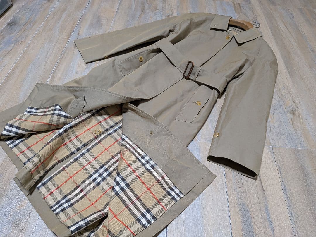 英国製 バーバリーズ　トレンチコート メンズ-M