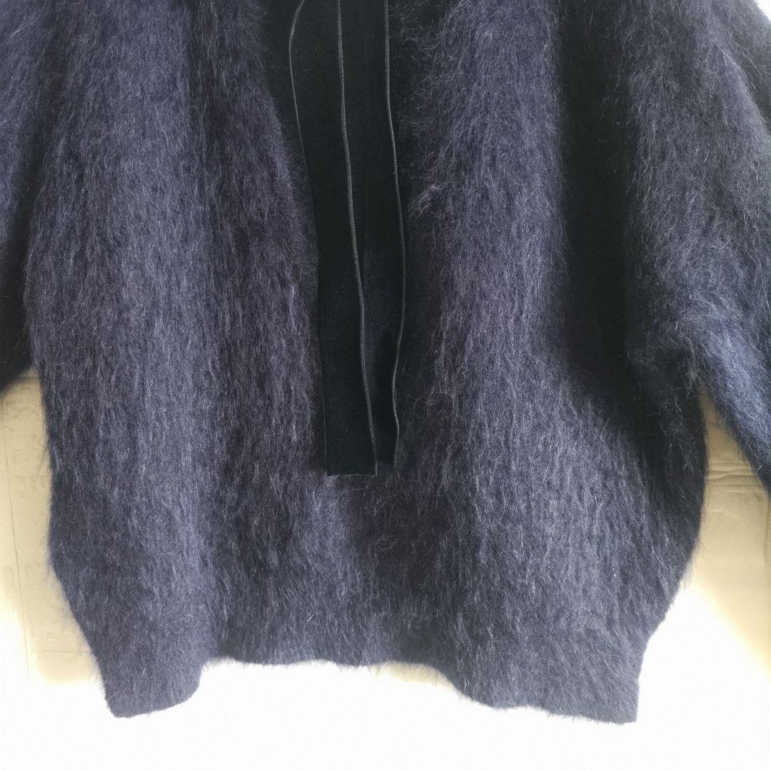 専用✨美品✨bow.a ボウエー　バックリボン　バックオープン　ニット　シャギー