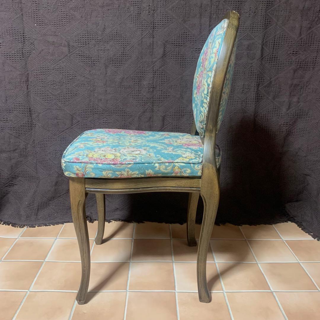 【条件付限定セール中】【極美品】松永工房 チェア 猫脚 ドレッサー椅子 姫系家具