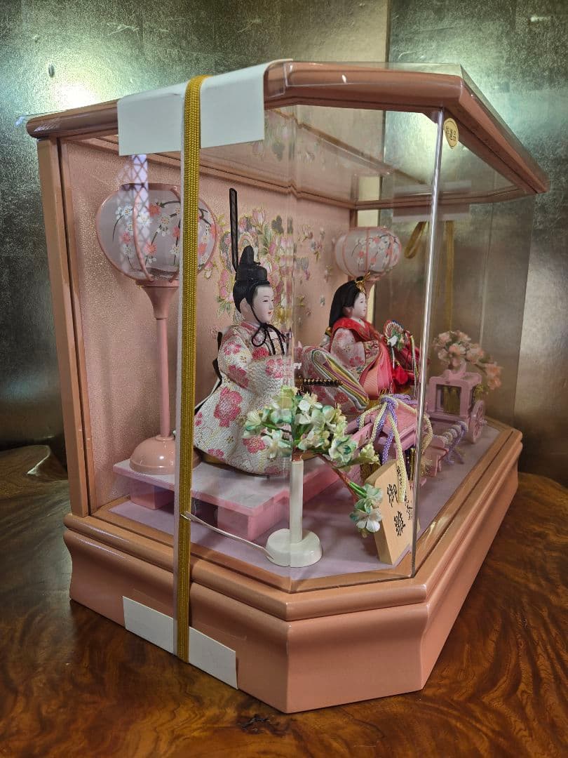 【一点限り】雛人形 ケース飾り　K43