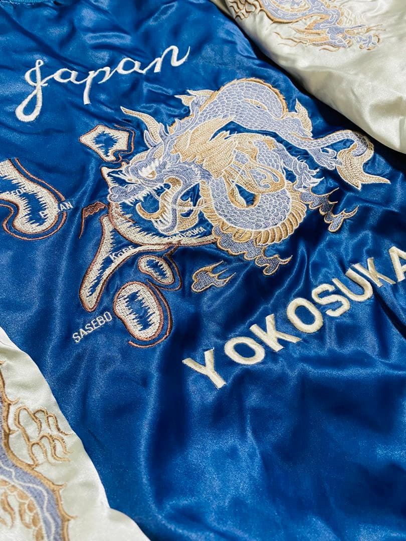 JUNGLE STORM 美品 日本製 スカジャン ドラゴン刺繍 限定版