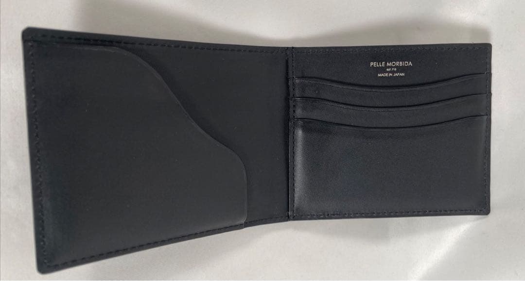 美品 PELLE MORBIDA ペッレモルビダ コンパクトウォレット 箱付き