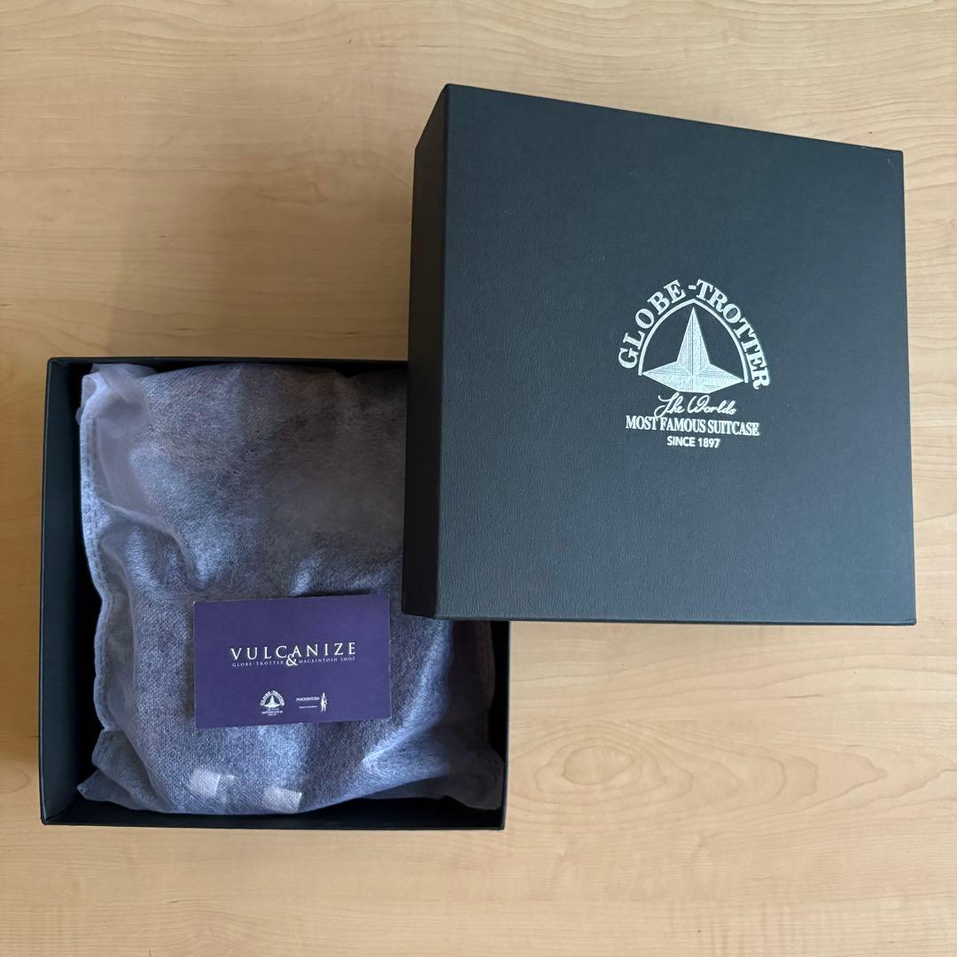 【純正ベルト付】グローブトロッター オリジナル ラージスーツケース ネイビー