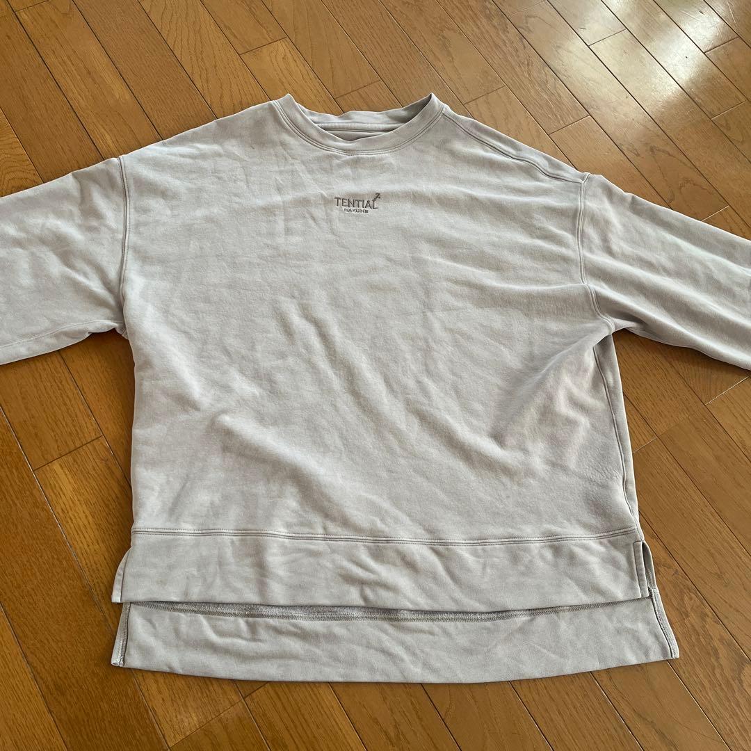 TENTIAL リカバリーウェア　レディース　上下セット　ライトグレー　XL