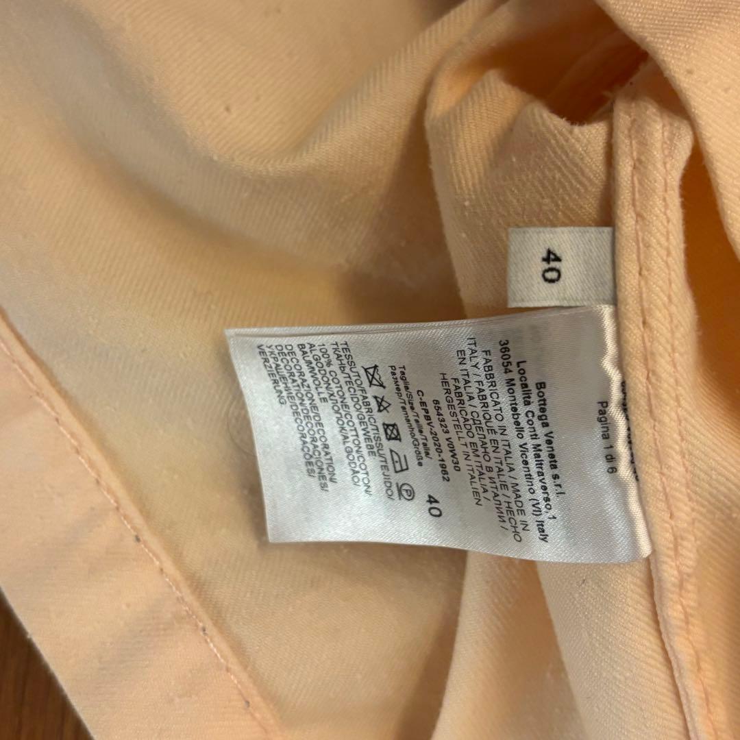 【BOTTEGA VENETA 】コットン半袖シャツジャケット