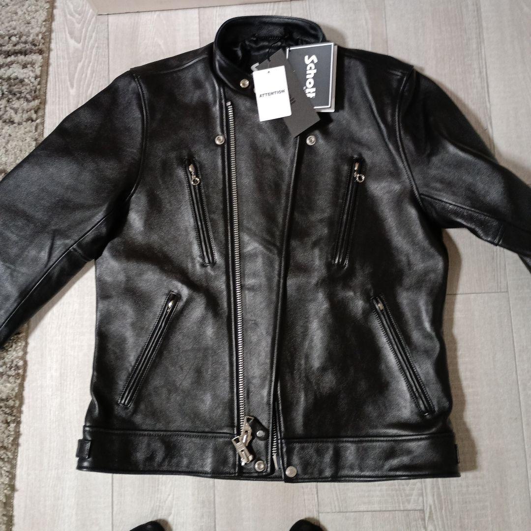 新品未使用Schott 別注 セミダブル ライダース ジャケット