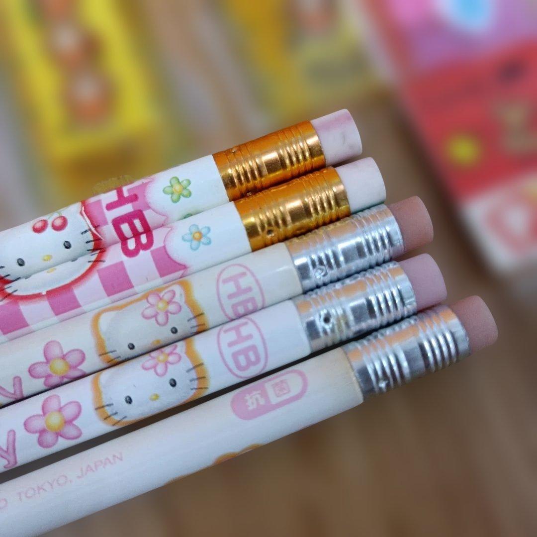 当時物　平成レトロ　サンリオ　文房具　まとめ売り　ハローキティ　おさるのもんきち