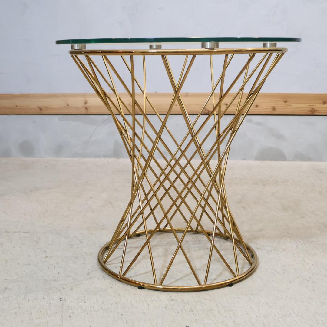 フランフラン マーリア サイドテーブル リビングテーブル ラウンドテーブル