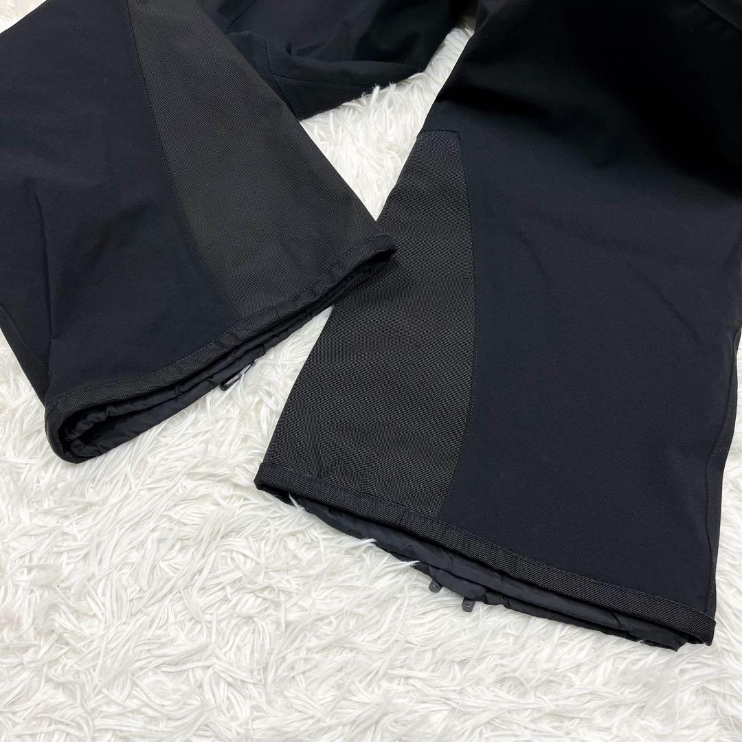 極美品 モンベル ドライテック インシュレーテッドビブ パンツ メンズ ウェア