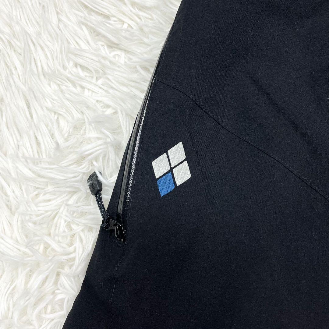 極美品 モンベル ドライテック インシュレーテッドビブ パンツ メンズ ウェア