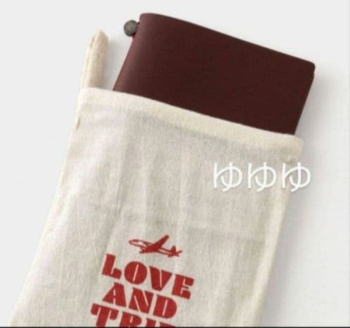 トラベラーズノート レギュラーサイズ LOVE AND TRIP レッド 赤