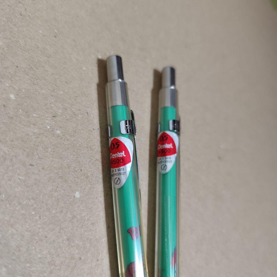 【希少】Pentel POPEYE 緑 シャーペン 2本 ぺんてる ポパイ