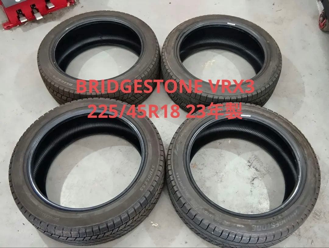BRIDGESTONE 225/45R18 23年製　冬タイヤ　【No.①】