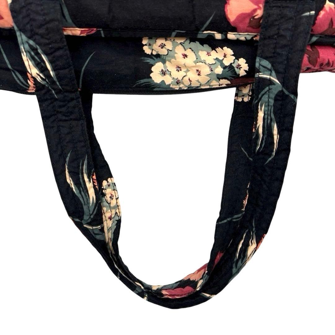 美品◎ラルフローレン 肩かけ可 ボストンバッグ 大型トート ポニー 花柄 男女可