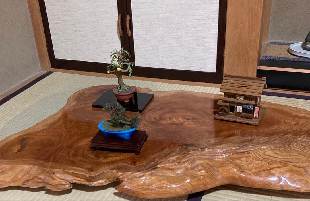 花台　台座　天然木　一枚板