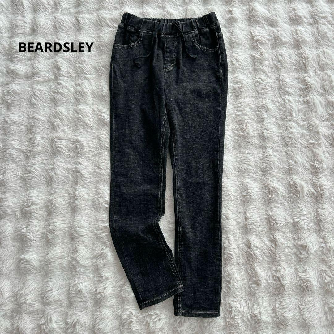 ビアズリー★ デニムパギンス（紐付き）　ブラック