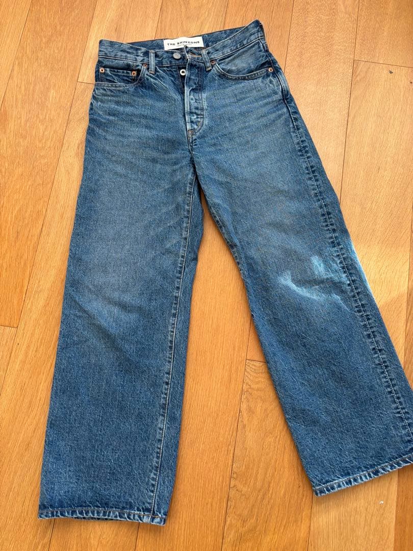 パンツ THE SHINZONE BAGGY JEANS 32