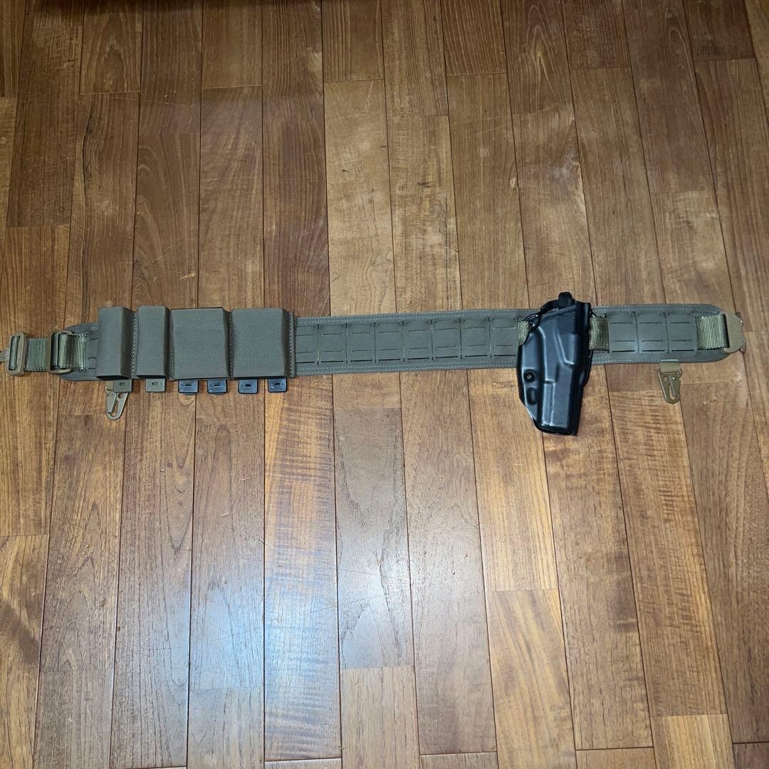 ホルスター付きベルト Mサイズ オリーブドラブ