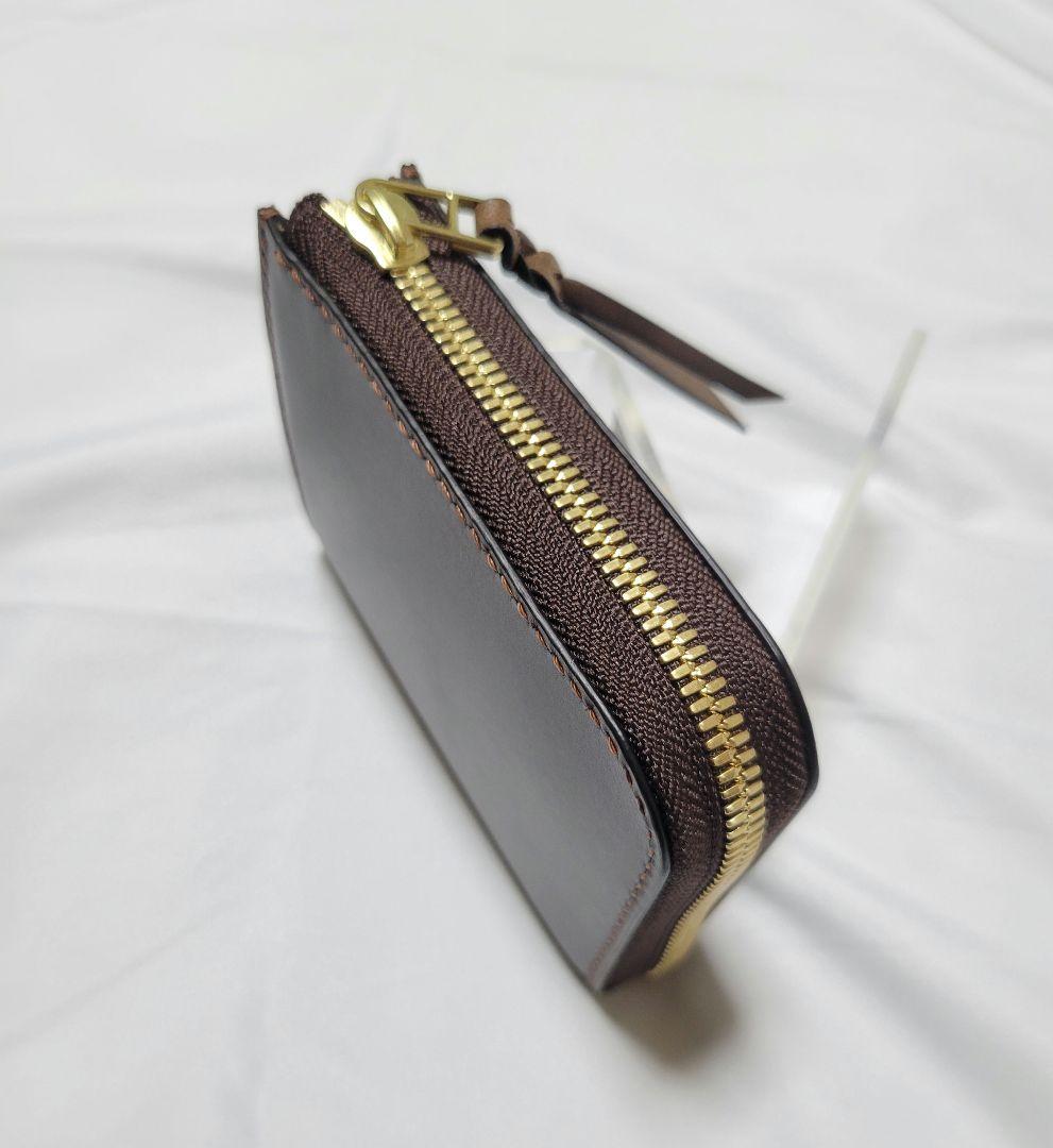 L字ファスナー財布　レザークラフト　ミニ財布　小銭入れ　ハンドメイド