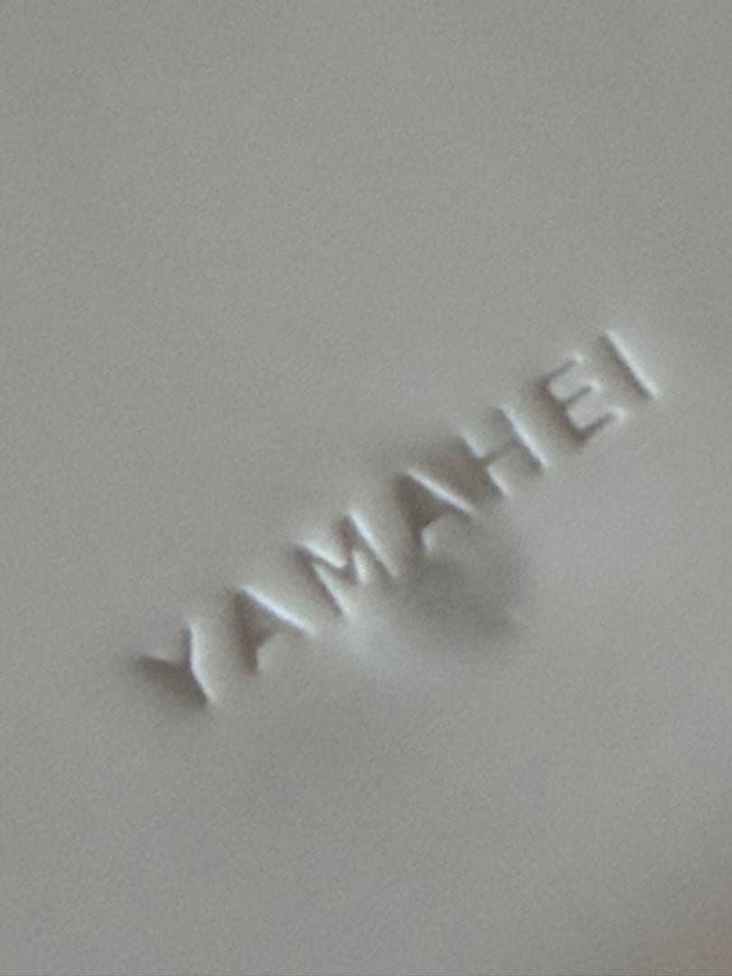 専用　やま平窯　志野泡黒吹　未使用　黒　長皿　2枚